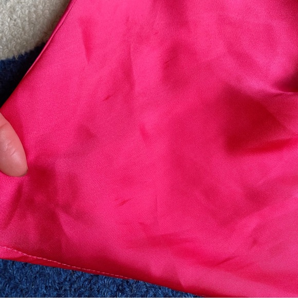 💗 VILA PINK SATIN COCKTAIL DRESS! - Picture 13 of 16